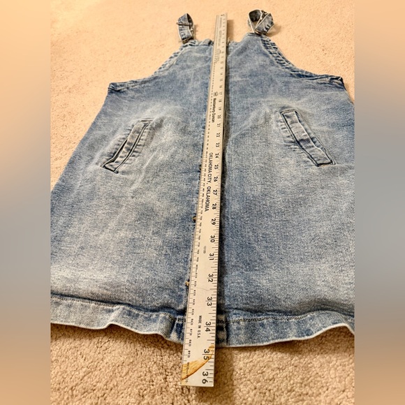 Celebrity Pink Women’s Blue Denim Overall Dress - Picture 8 of 12